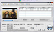 WinX Free FLV to AVI Converter screenshot